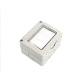 Aigostar Tredobbelt overflademonteret afbryder - IP55 Aigostar Tredobbelt overflademonteret afbryder - IP55