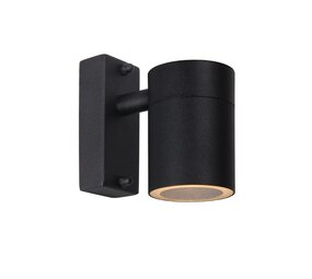 ARNE-LED - Vægspot udendørs - Ø6,3 cm - LED - GU10 - 1x5W 2700K - IP44 - Sort