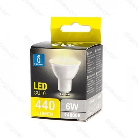 elexity - Lot de 2 spots LED 6W GU10 425lm 4000K - Ampoule LED - LDLC