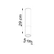 LED Loftsspot sort kobber LOOPEZ - 1 x GU10 Fatning LED Loftsspot sort kobber LOOPEZ - 1 x GU10 Fatning