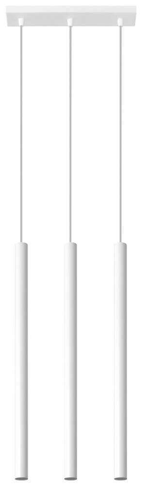 LED hængelampe hvid PASTELO - 3 x G9 Fatning