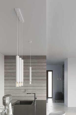 LED hængelampe hvid WEZYR - 1 x G9 Fatning LED hængelampe hvid WEZYR - 1 x G9 Fatning