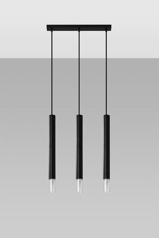 LED Hængelampe sort WEZYR - 1 x G9 Fatning