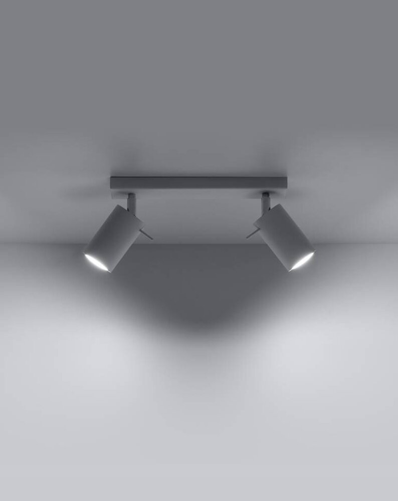 LED Loftsspot sort RING - 2 x GU10 Fatning LED Loftsspot sort RING - 2 x GU10 Fatning