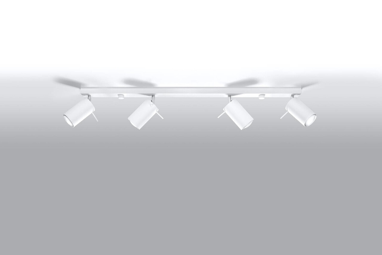 LED Loftsspot sort RING - 4 x GU10 Fatning LED Loftsspot sort RING - 4 x GU10 Fatning