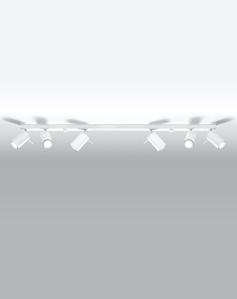 LED Loftsspot sort RING - 6 x GU10 Fatning LED Loftsspot sort RING - 6 x GU10 Fatning