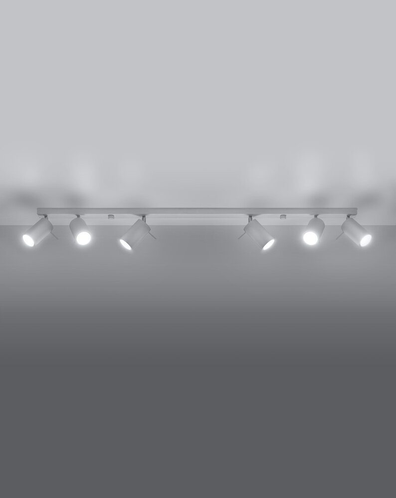 LED Loftsspot sort RING - 6 x GU10 Fatning LED Loftsspot sort RING - 6 x GU10 Fatning