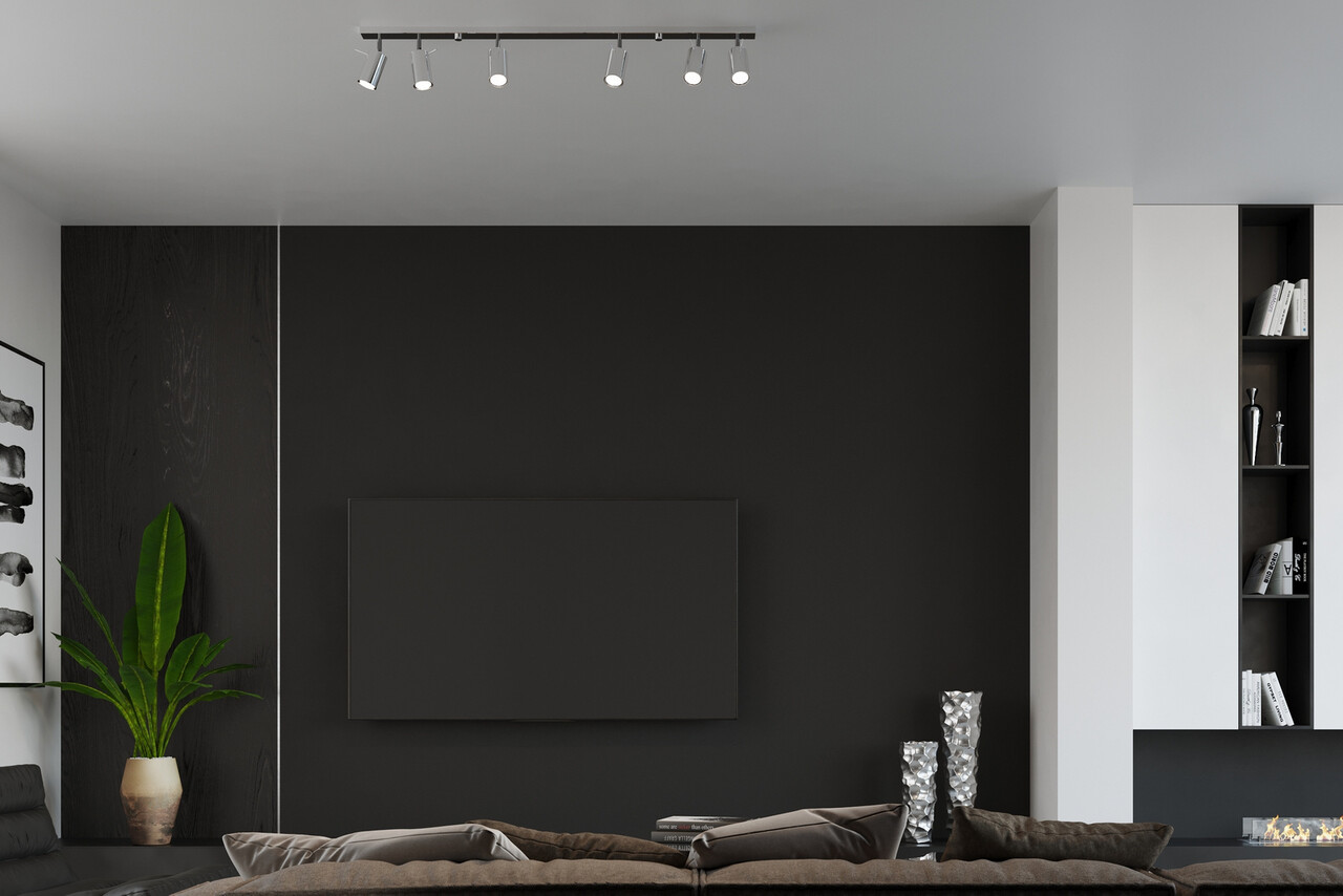 LED Loftsspot krom RING - 6 x GU10 Fatning LED Loftsspot krom RING - 6 x GU10 Fatning