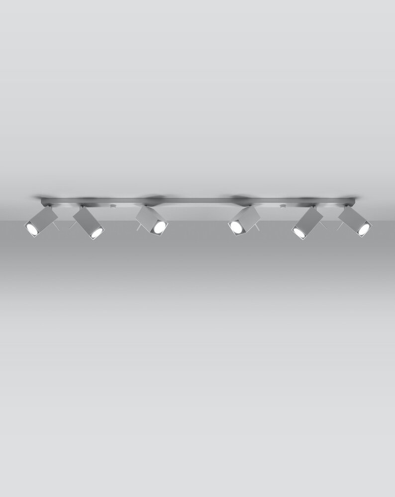 LED Loftsspot hvid MERIDA - 6 x GU10 Fatning LED Loftsspot hvid MERIDA - 6 x GU10 Fatning