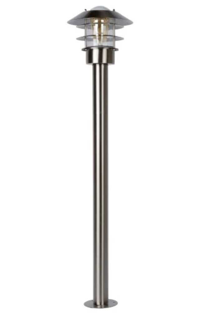 LED lanterne pol uden for E27 - IP44 - Matt Chrome LED lanterne pol uden for E27 - IP44 - Matt Chrome