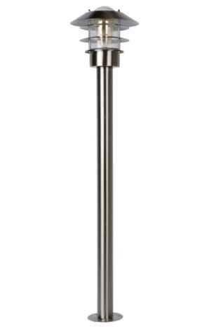 LED lanterne pol uden for E27 - IP44 - Matt Chrome LED lanterne pol uden for E27 - IP44 - Matt Chrome