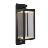 LED væglampe udendørs - 1x9W 3000K - IP54 - Anthracite