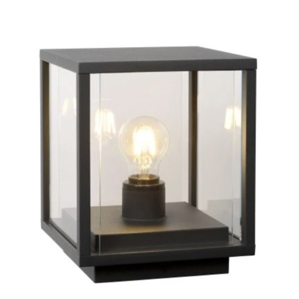 LED Havelampe Udendørs - 1xE27 - IP54 - Antracit - Ledpaneler.dk