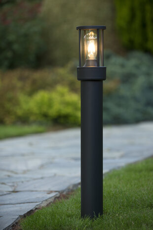 LED Havelampe UDENDØRS - 1XE27 - IP44 - Anthracite