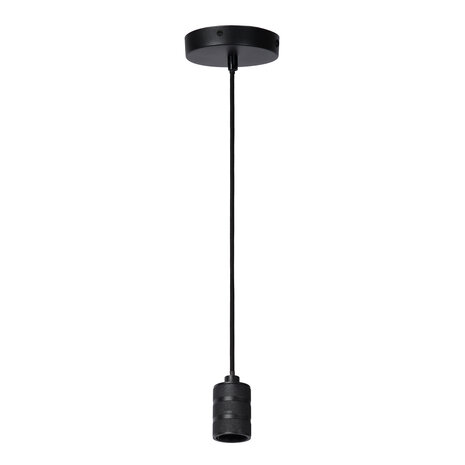 Lucide Jova - hængende lampe - Ø 4,6 cm - E27 - sort