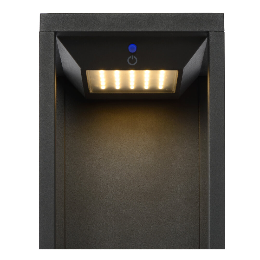 LED væglampe udendørs - 1x2.2W 3000K - IP54 - Anthracite LED væglampe udendørs - 1x2.2W 3000K - IP54 - Anthracite