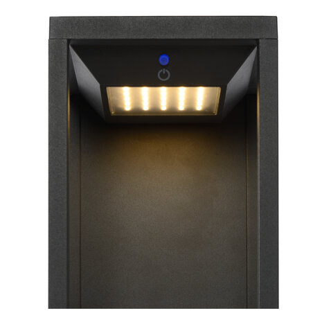 LED væglampe udendørs - 1x2.2W 3000K - IP54 - Anthracite LED væglampe udendørs - 1x2.2W 3000K - IP54 - Anthracite