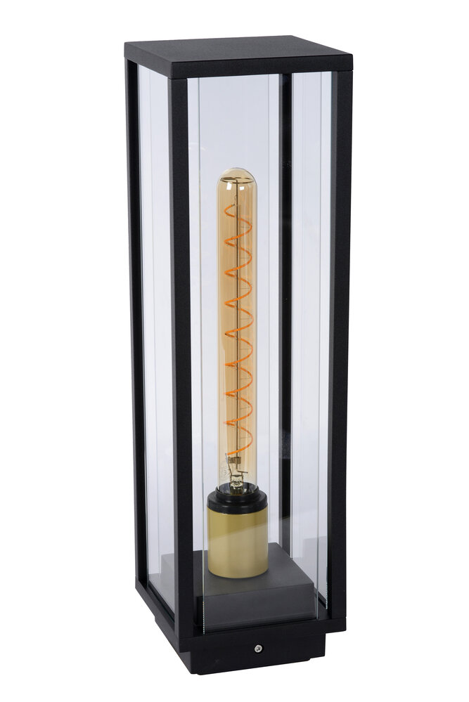 LED Dørlampe til udendørs brug - 1xE27 - IP54 - Sort LED Dørlampe til udendørs brug - 1xE27 - IP54 - Sort