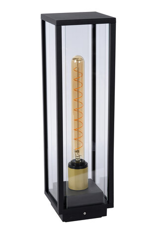 LED Dørlampe til udendørs brug - 1xE27 - IP54 - Sort LED Dørlampe til udendørs brug - 1xE27 - IP54 - Sort