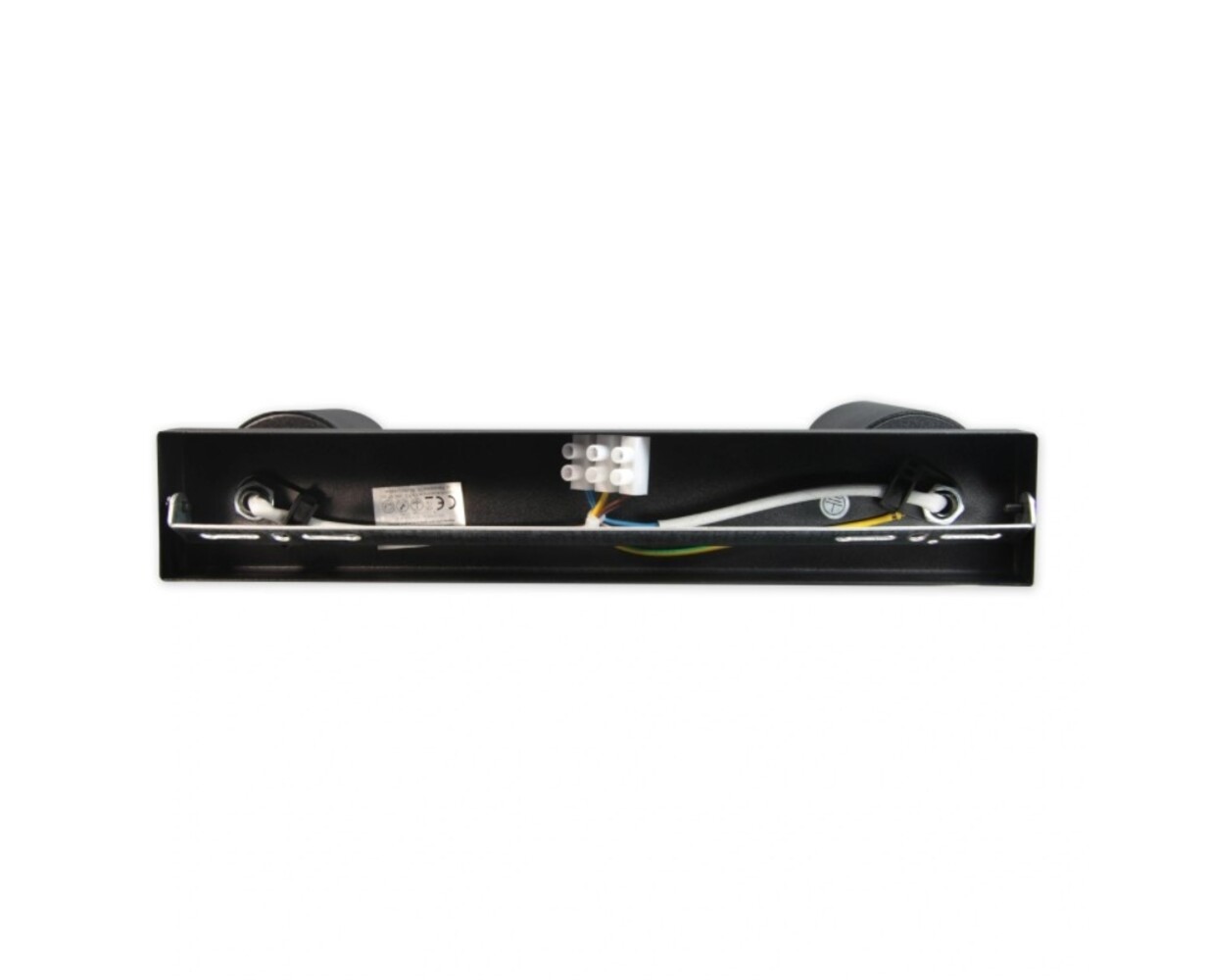 LED loftspots i mat sort - 2 justerbare GU10-spots