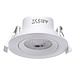 LED forsænket spot - 7W erstatter 41W - hulstørrelse ø75-80mm - valgfri lystemperatur - kan vippes LED forsænket spot - 7W erstatter 41W - hulstørrelse ø75-80mm - valgfri lystemperatur - kan vippes