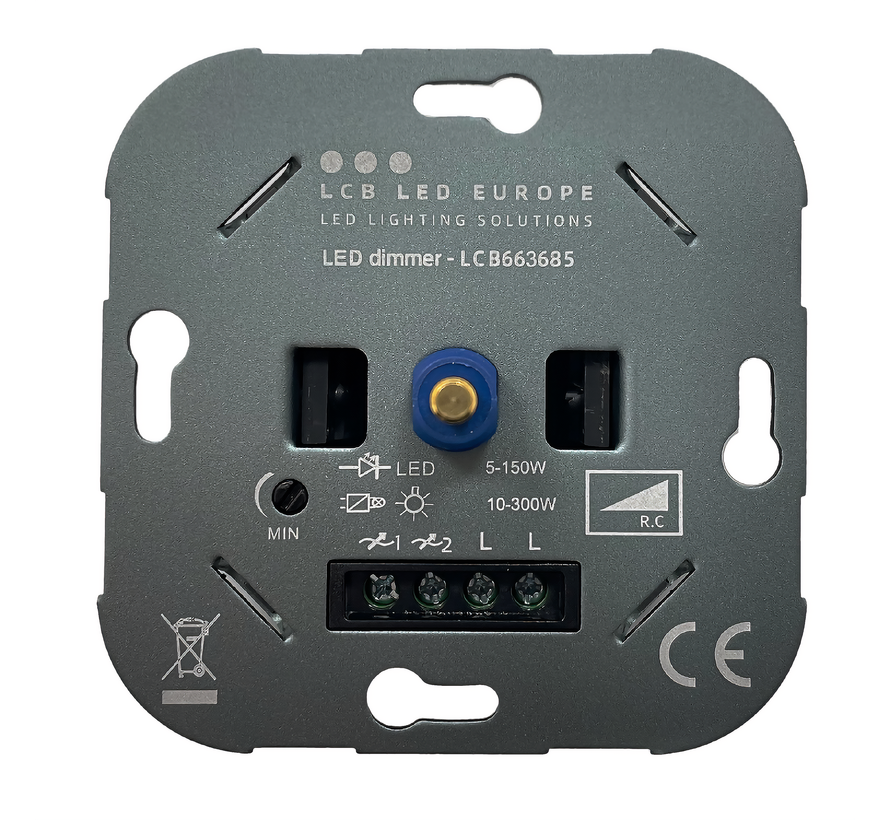LED-dæmper 5-150W - Universal fasestyring - Komplet