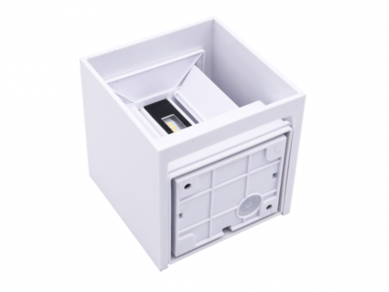 LED Line LED Væglampe Hvid - 2x3W - Op og Ned justerbar lysfordeling - Valgfri lystemperatur LED Line LED Væglampe Hvid - 2x3W - Op og Ned justerbar lysfordeling - Valgfri lystemperatur