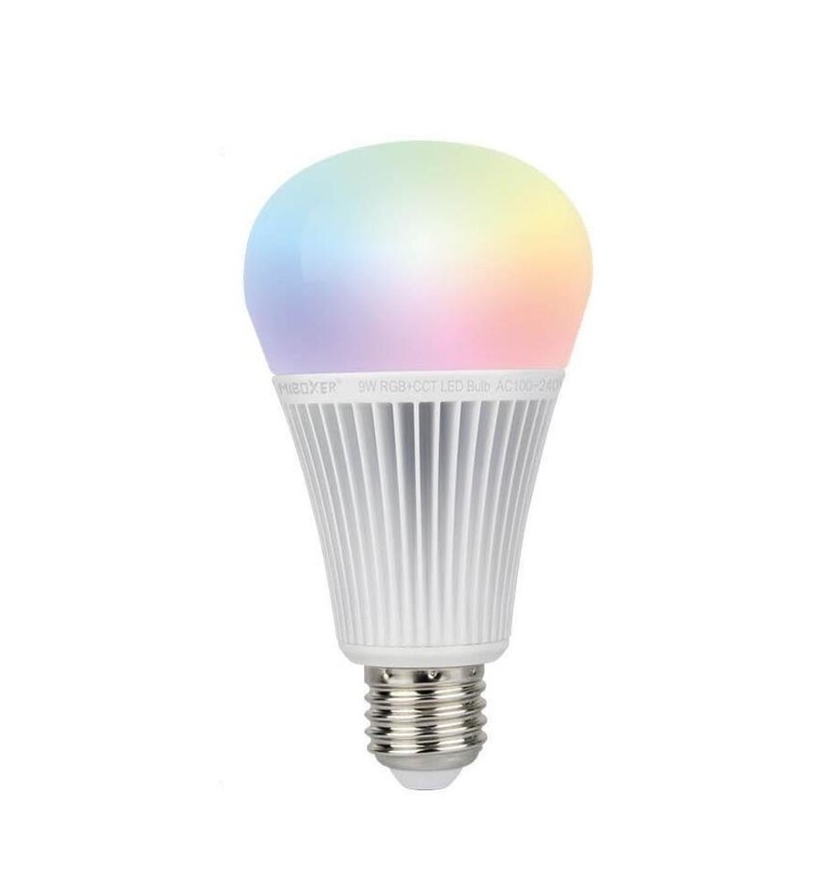 Mi-Light WiFi LED-pære - E27 9W - RGB+CCT Mi-Light WiFi LED-pære - E27 9W - RGB+CCT