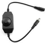 LCB LED Strip ledningsdæmper sort 12-24V