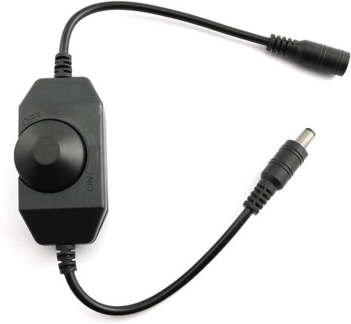 LCB LED Strip ledningsdæmper sort 12-24V LCB LED Strip ledningsdæmper sort 12-24V