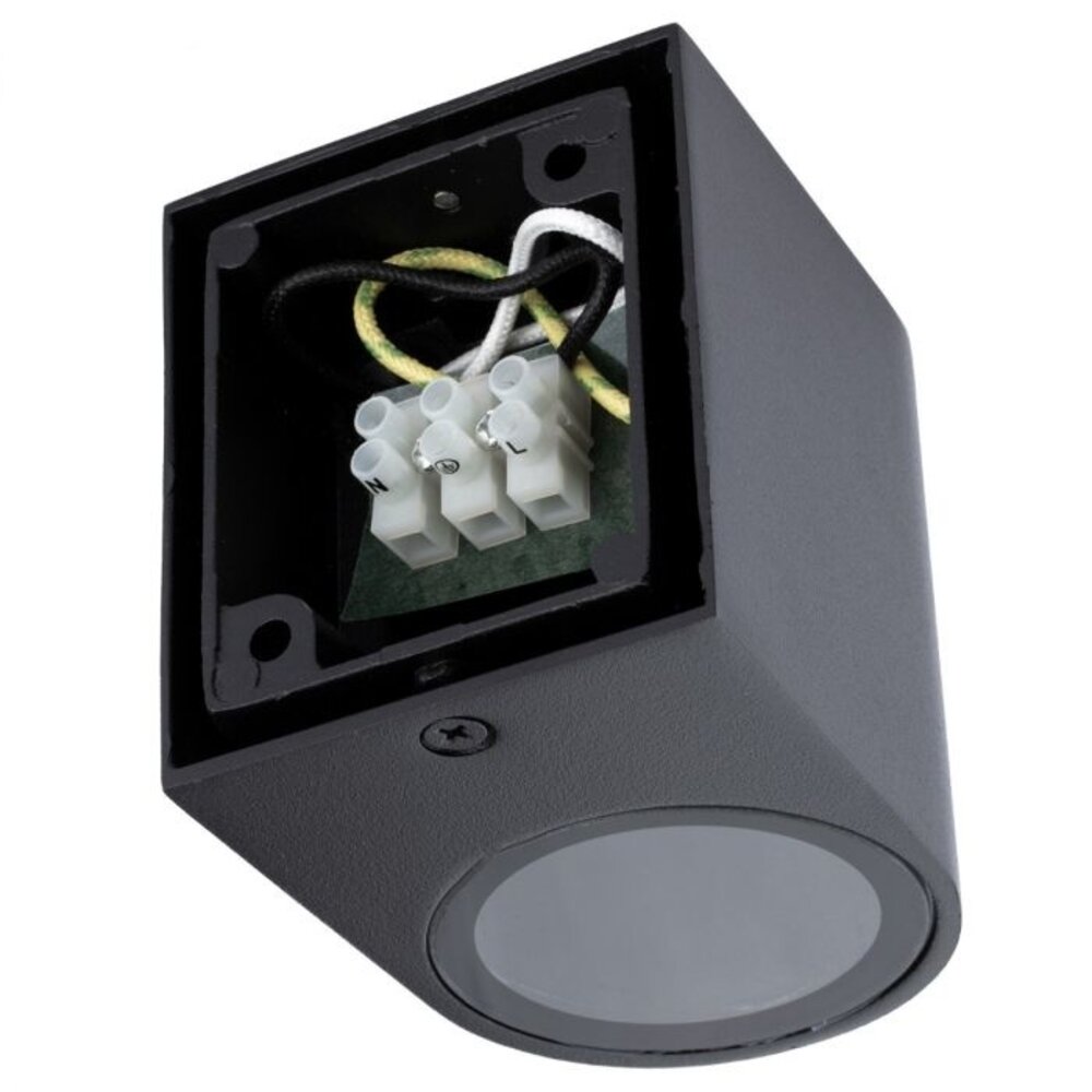 UDSALG LED Væglampe - GU10 armatur - IP44 stænktæt - Ekskl. lyskilde UDSALG LED Væglampe - GU10 armatur - IP44 stænktæt - Ekskl. lyskilde