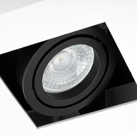 LED Loftsspot hvid sort - 1x GU10 armatur LED Loftsspot hvid sort - 1x GU10 armatur