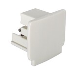 Spectrum LED skinner 3-faset - endestykke hvid - 5 års garanti