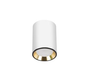Spectrum LED loftspot - Chloe mini rund hvid / guld - GU10 fatning