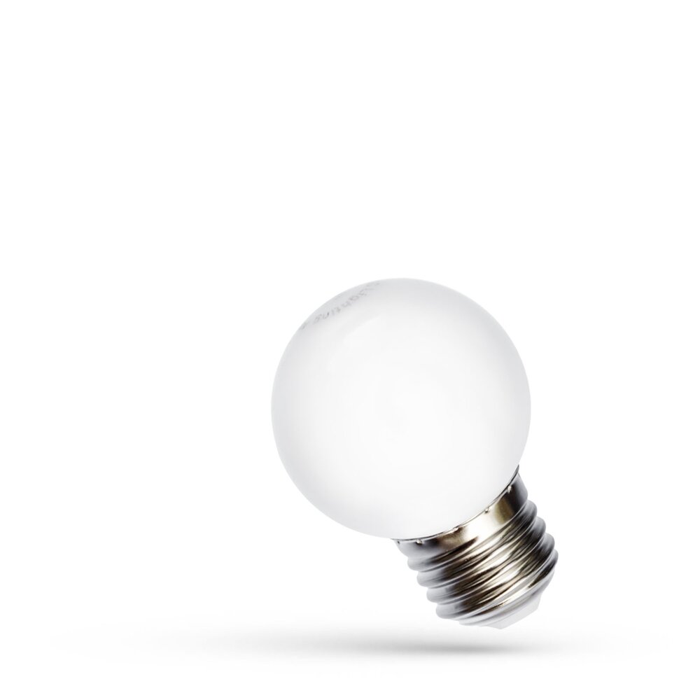 Spectrum LED-pære - E27 G45 1W - RGB