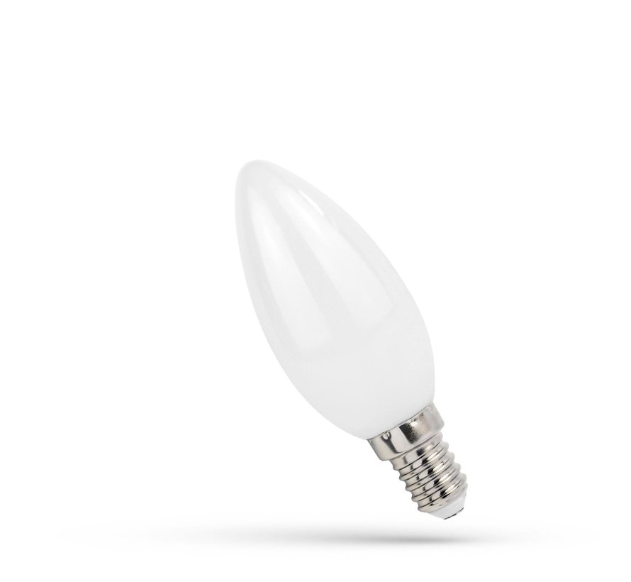 LED-pære C35 - E14 fatning - 1W glødetråd - 3000K varmt hvidt lys