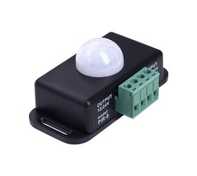 PIR Bevægelsessensor 12-24V DC PIR Bevægelsessensor 12-24V DC