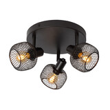 Lucide LED Loftsspot - MAREN - 3xE14 - Sort
