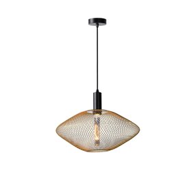 Lucide LED pendellampe MESH - Mat guld - ÃƒËœ45- 1xE27 - 40W - Metal