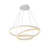 Lucide LED pendellampe TRINITI - Hvid - 125W 3000K - dæmpbar - 230v Lucide LED pendellampe TRINITI - Hvid - 125W 3000K - dæmpbar - 230v
