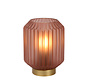 LED Bordlampe - Ø 13 cm - 1xE14 - Pink
