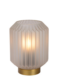 Lucide LED Bordlampe - Ø13 cm - 1xE14 - Hvid