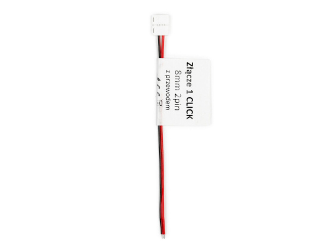 LED Line LED Strip klik stik til 8mm strips inkl 14cm kabel LED Line LED Strip klik stik til 8mm strips inkl 14cm kabel