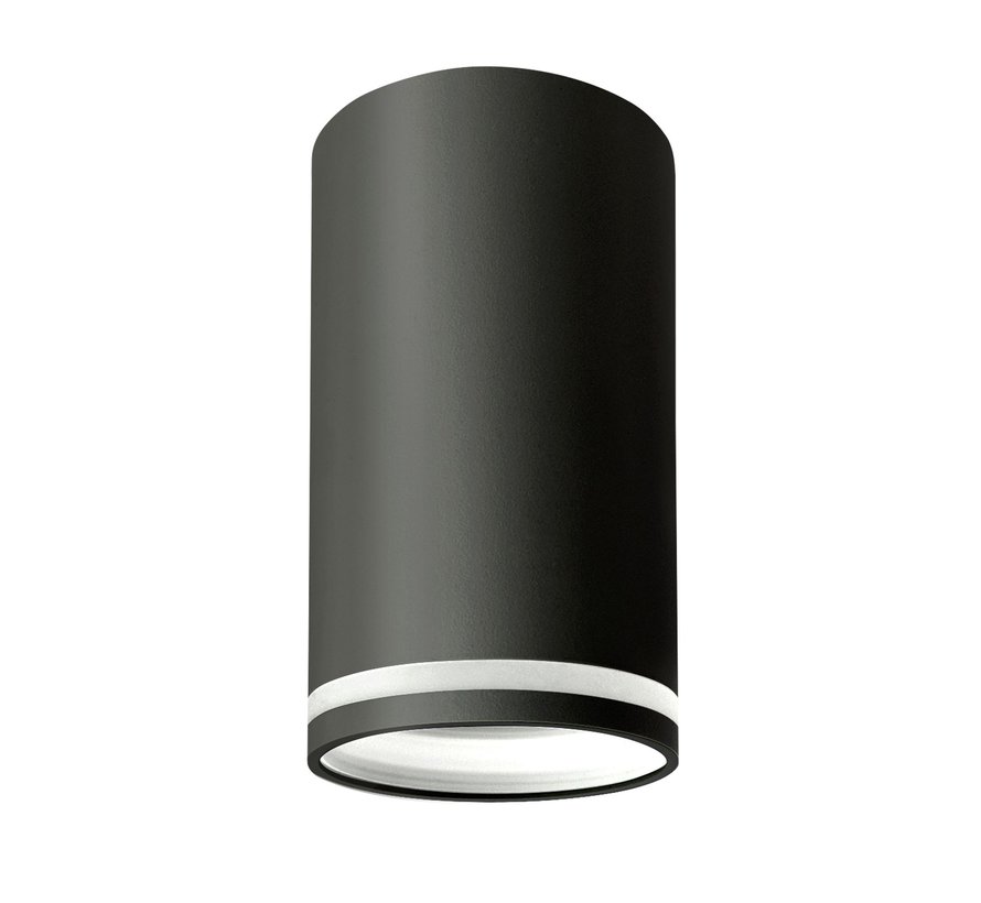 LED loftspot CHLOE RING - 1x GU10 tilslutning - Mat sort