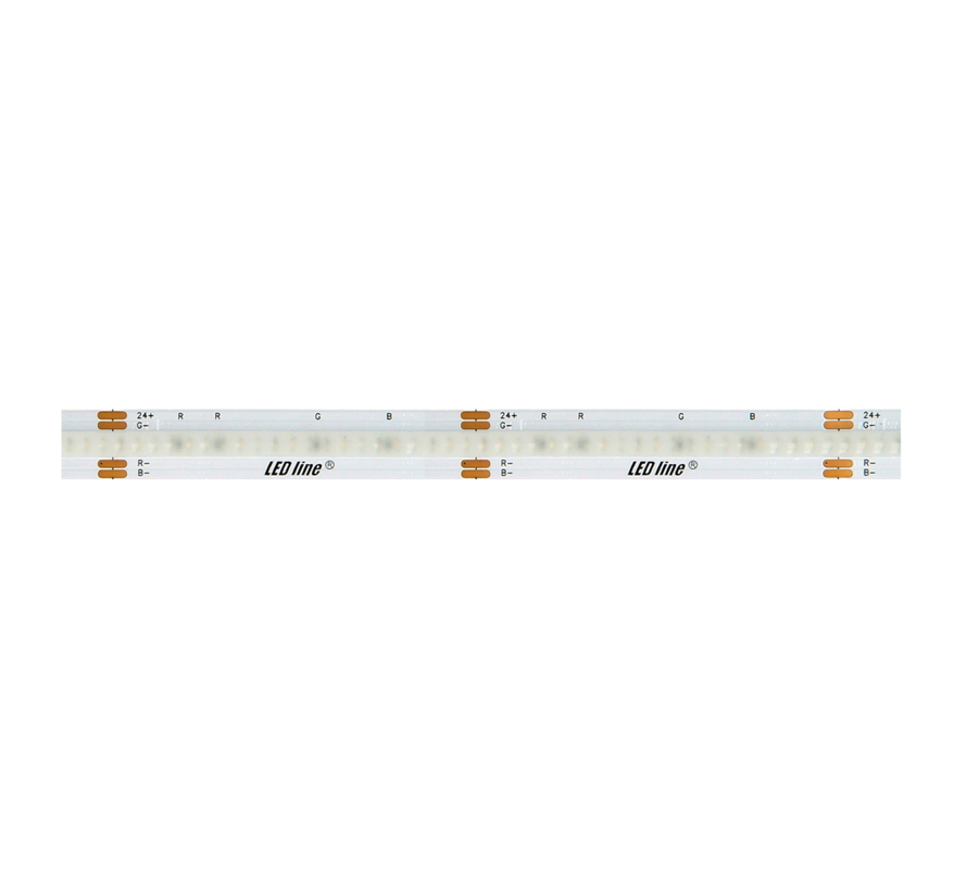 LED Strip lyslinje - 5m 24V 9W p/m - RGB