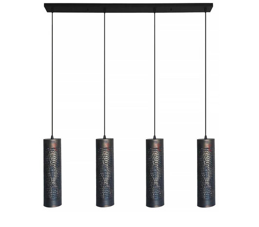 Freelight Pendellampe Forato 4-pære lige røget brun Freelight Pendellampe Forato 4-pære lige røget brun