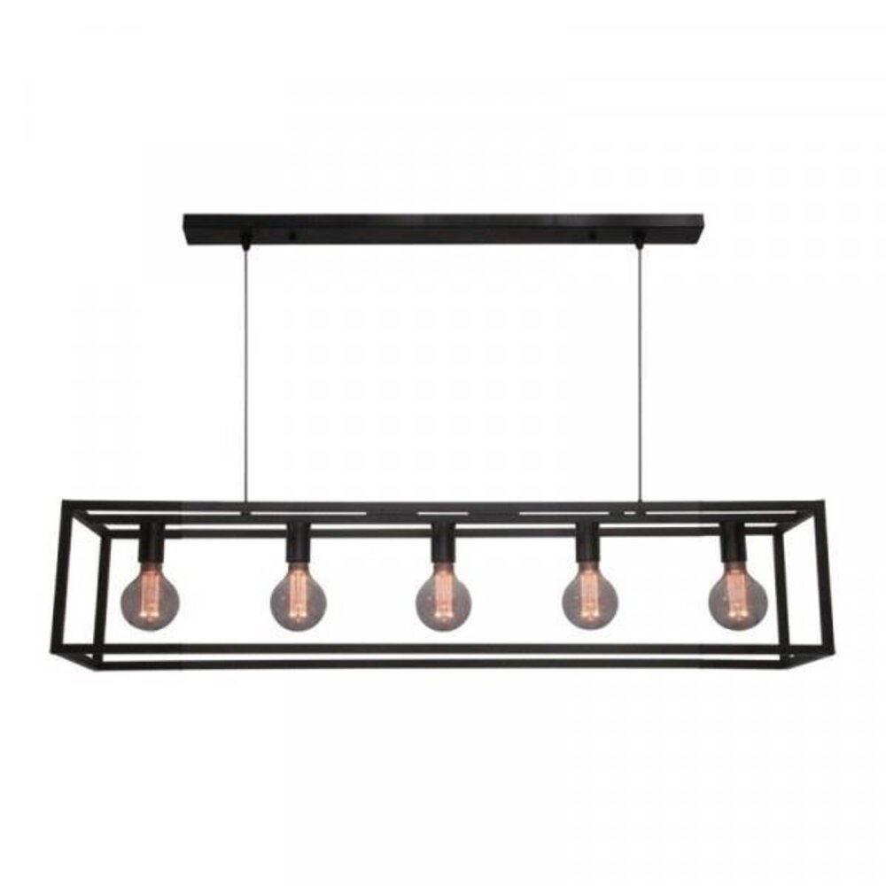 Freelight Pendellampe Esteso 5-light Sort Freelight Pendellampe Esteso 5-light Sort