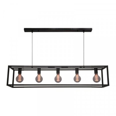 Freelight Pendellampe Esteso 5-light Sort Freelight Pendellampe Esteso 5-light Sort