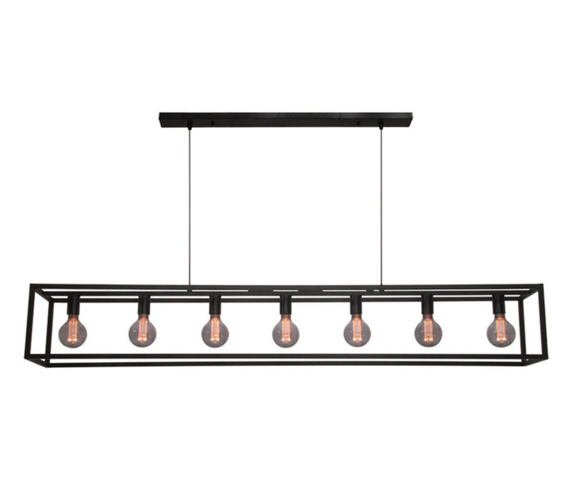 Freelight Pendellampe Esteso 7-pære Sort Freelight Pendellampe Esteso 7-pære Sort