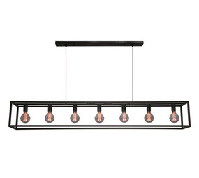 Freelight Pendellampe Esteso 7-pære Sort Freelight Pendellampe Esteso 7-pære Sort